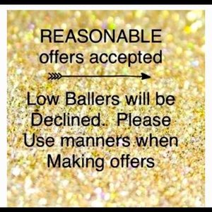 Just don’t lowball.